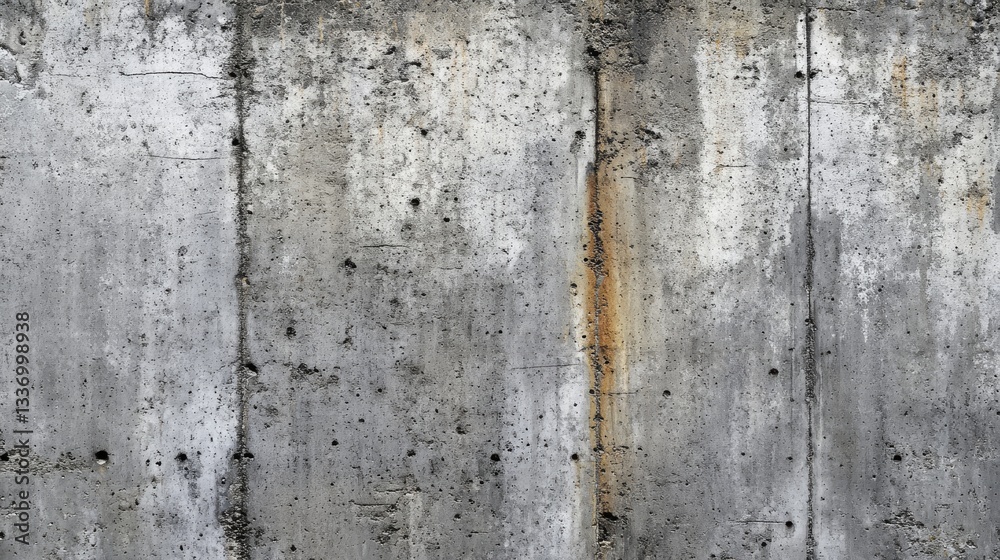 Grey Concrete Wall Texture: A Rustic Urban Background