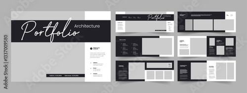 Landscape Portfolio Template Landscape Architecture Portfolio Template Architecture Brochure