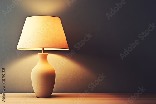Warm Illumination: A Simple Table Lamp