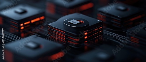 Futuristic data processors in layered circuit board