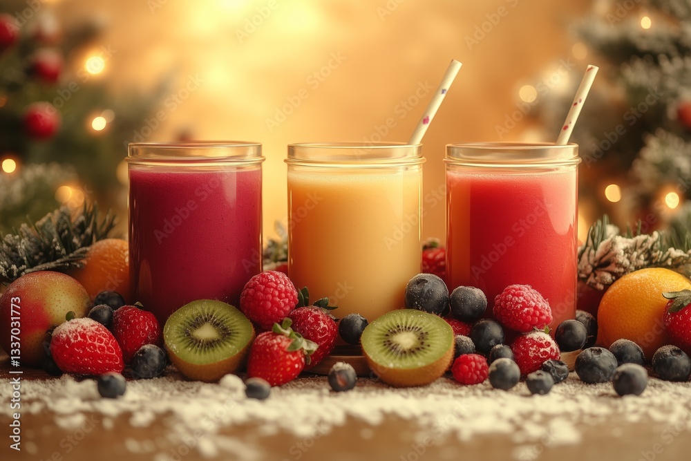 Assorted smoothie on wood background Assorted smoothie on wood background