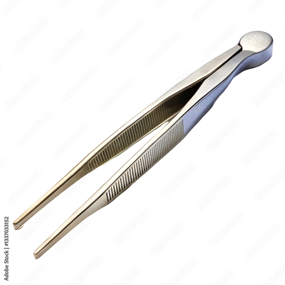 Fototapeta premium medical syringe isolated on white background