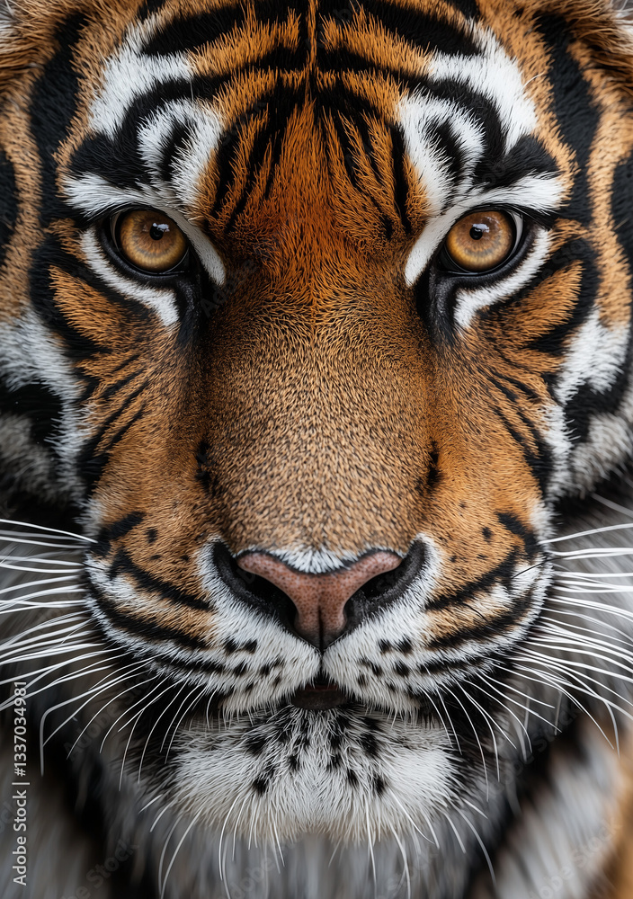 Fototapeta premium Portrait of a tiger