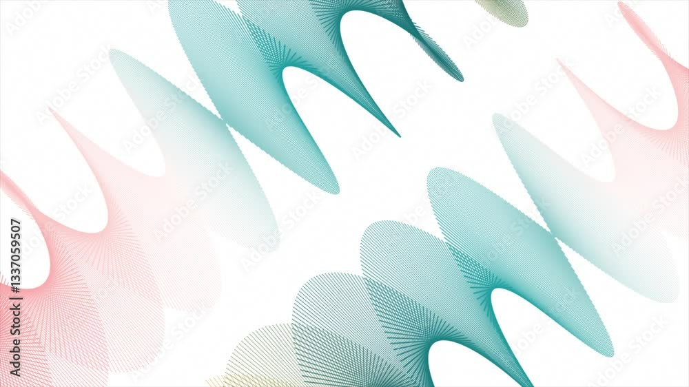 colorful rotating circular dots swirl pattern modern design loop able geometrical background colorful rotating circular dots swirl pattern modern design loop able geometrical background