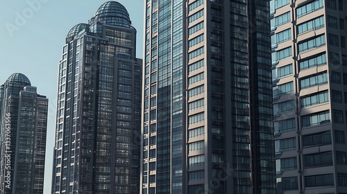 Wallpaper Mural Modern Empty Home Office Room Interior With Blank Wall, Computer, Table, Bookshelf Mockup Frame -Ai Torontodigital.ca