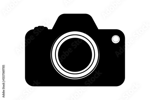 Minimalist Checkmark Icon – Black Outline Symbol