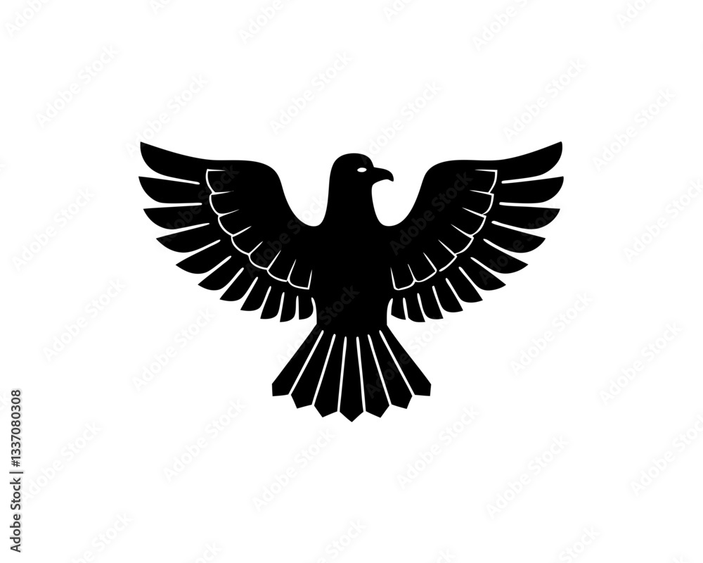 Fototapeta premium creative details Seagull Icon vector illustration