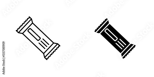 Candy-baricons for ui. vector illustration