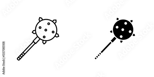 Maceicons for ui. vector illustration