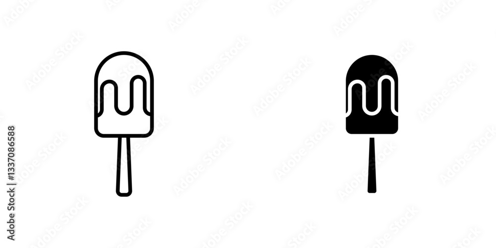 Popsicleicons for ui. vector illustration Popsicleicons for ui. vector illustration