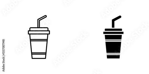Swoosh Cupicons for ui. vector illustration