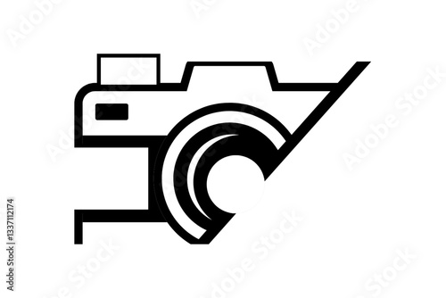 Media and Photography Camera Icon – Clean Design