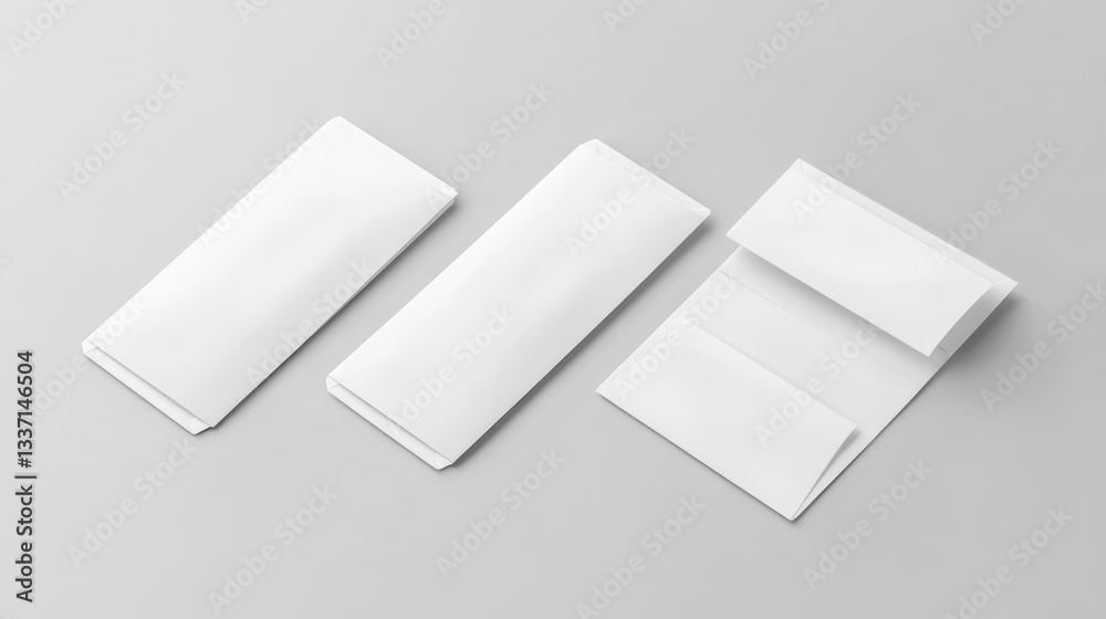 Empty white open and closed envelopes in different angles. Three pairs of blank paper letter package templates of dl standard size for branding presentation. Realistic 3d blank mailing mockup set. Empty white open and closed envelopes in different angles. Three pairs of blank paper letter package templates of dl standard size for branding presentation. Realistic 3d blank mailing mockup set.