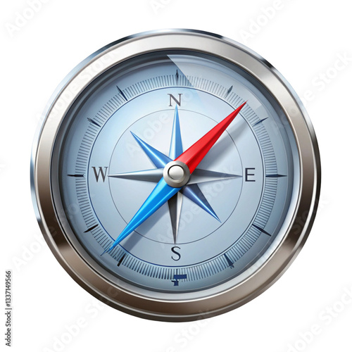 compass isolated on white