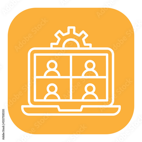 Video Conference Icon