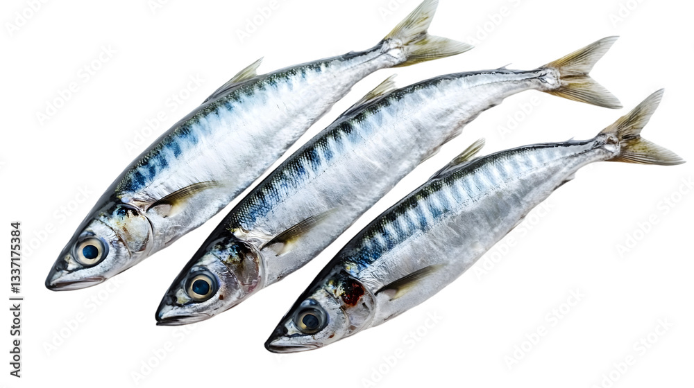 Fresh Mackerel Fish Seafood Ocean Delicacy Raw Three Fish Closeup Food Photography Fresh Mackerel Fish Seafood Ocean Delicacy Raw Three Fish Closeup Food Photography