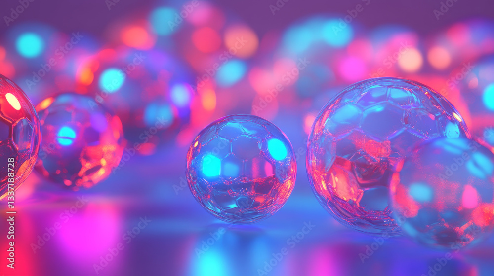 Witchcraft fortunetelling crystals isolated on background. Vector cartoon illustration of magic energy balls glowing with blue ice, red fire texture, shiny purple smoke, turquoise color, alien planets Witchcraft fortunetelling crystals isolated on background. Vector cartoon illustration of magic energy balls glowing with blue ice, red fire texture, shiny purple smoke, turquoise color, alien planets