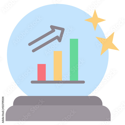 Prediction Flat Icon