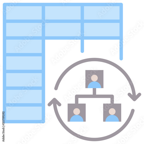 Reorganization Flat Icon