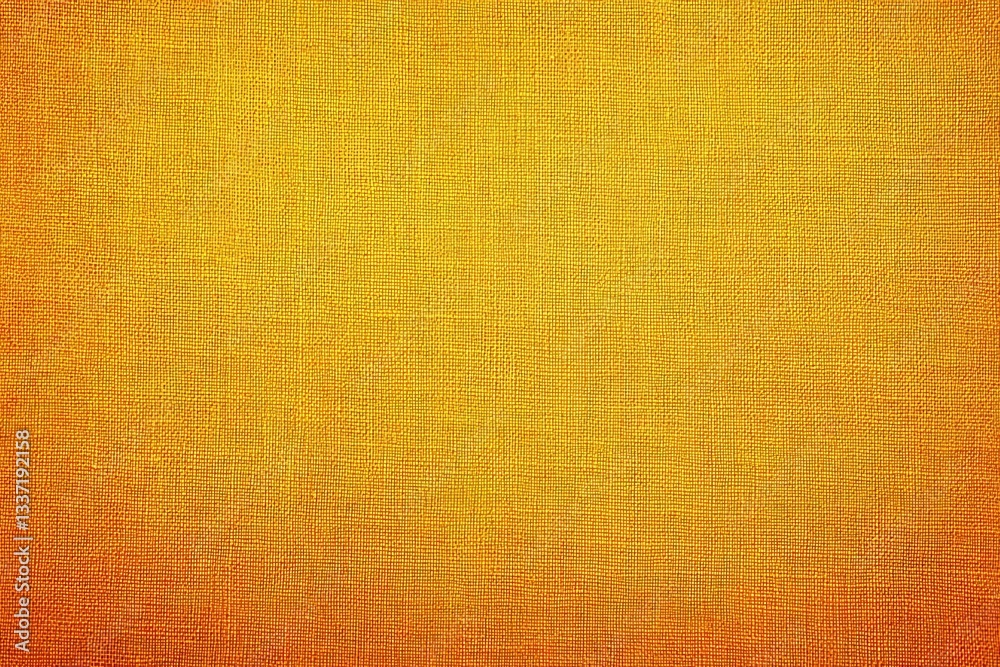 Fototapeta premium Orange background with an orange color, yellow fabric texture, top view, high resolution, copy space concept