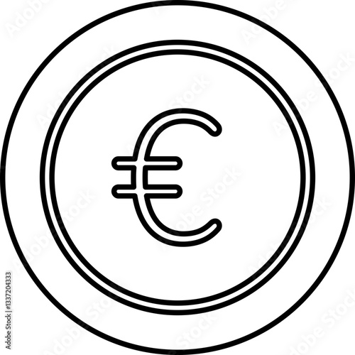 E- Comerce - icon black outline