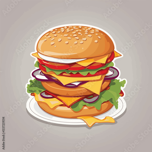 fastfood, fast, snack, food, meal, delicious, burger, lunch, background, dinner, american, meat, unhealthy, menu, restaurant, set, cheeseburger, junk, isolated, hamburger, fat, eat, sandwich, tasty, c