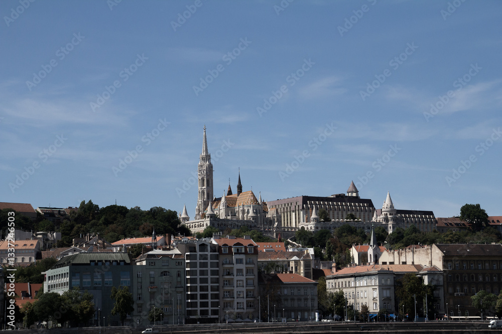 Fototapeta premium A breathtaking panoramic view of Budapest