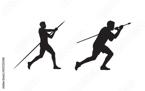 silhouettes of dancing girls