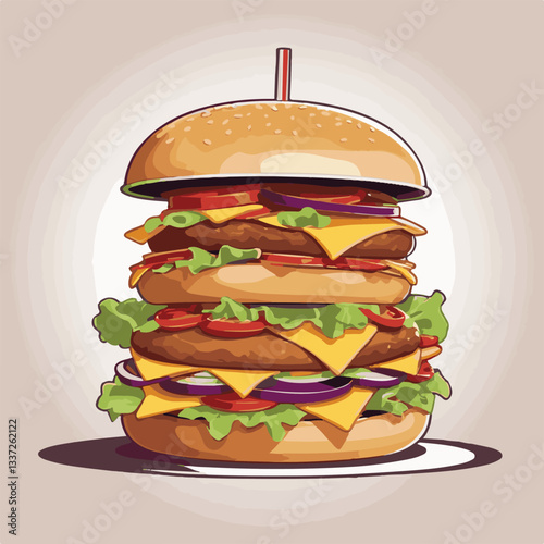 fastfood, fast, snack, meal, food, lunch, burger, dinner, background, delicious, meat, american, menu, unhealthy, restaurant, isolated, cheeseburger, junk, set, hamburger, fat, sandwich, tasty, eat, c