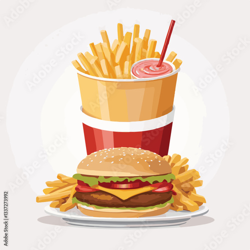 fastfood, fast, snack, meal, food, lunch, burger, dinner, background, delicious, meat, american, menu, unhealthy, restaurant, isolated, cheeseburger, junk, set, hamburger, fat, sandwich, tasty, eat, c