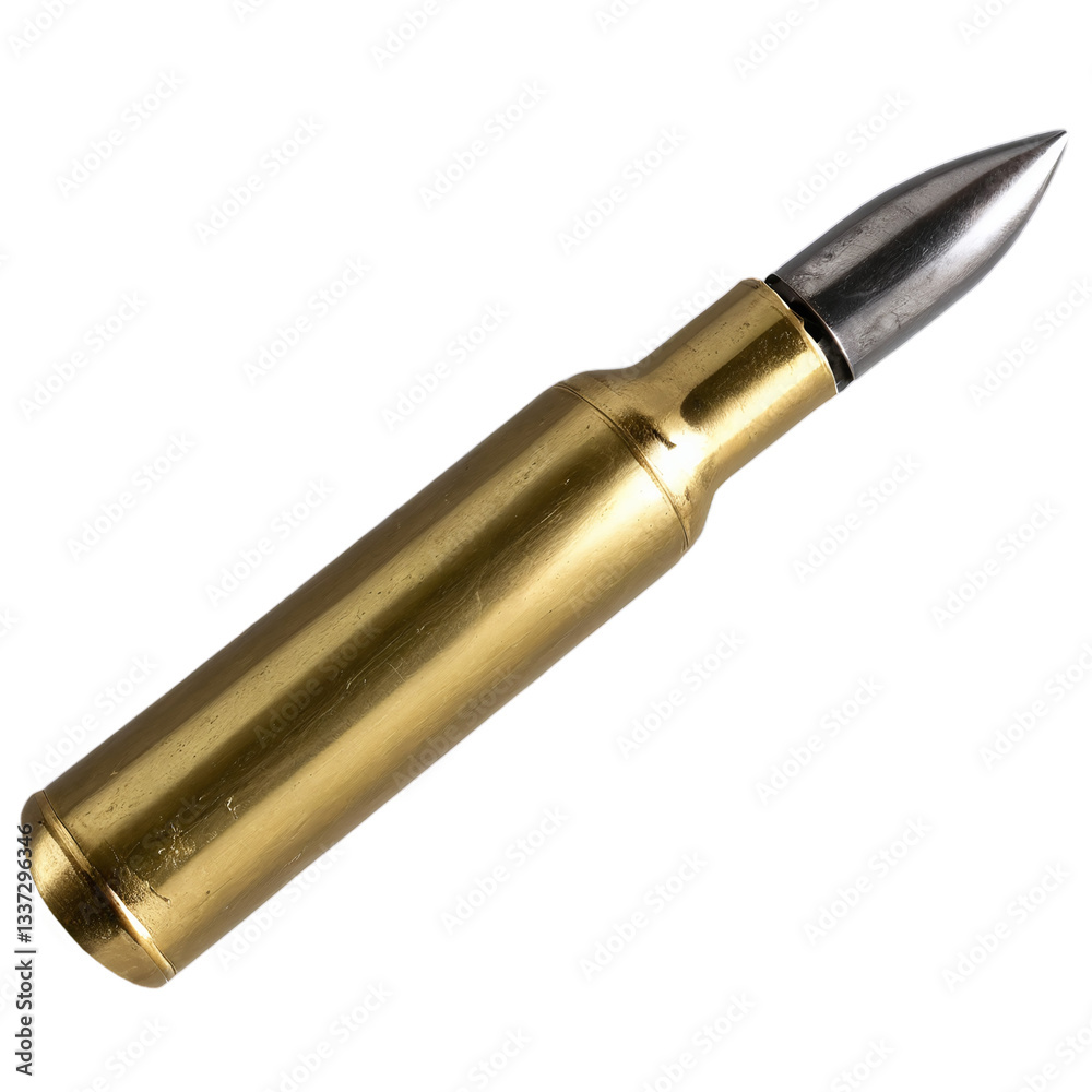 Bullet isolated on transparent background Bullet isolated on transparent background