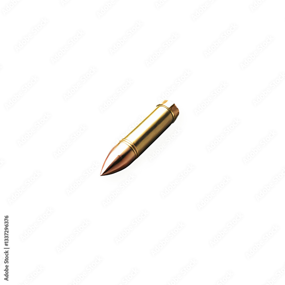 Bullet isolated on transparent background Bullet isolated on transparent background