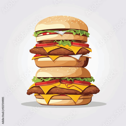 fastfood, fast, snack, meal, food, lunch, burger, dinner, background, delicious, meat, american, menu, unhealthy, restaurant, isolated, cheeseburger, junk, set, hamburger, fat, sandwich, tasty, eat, c