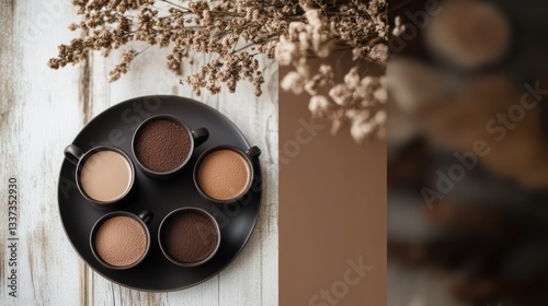 Mocha Mousse colour palette
