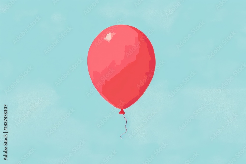Obraz premium Balloon anniversary celebration birthday.