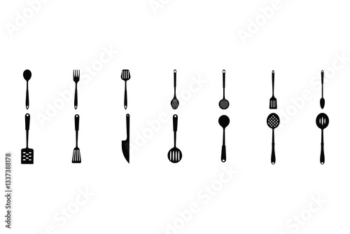 KITCHEN UTENSILS SVG BUNDLE