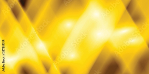 Abstract golden background with dynamic colorful diagonal lines. Design for poster, banner, card. 3D images with a subtle blend, light line, gradient geometric shapes, dynamical forms