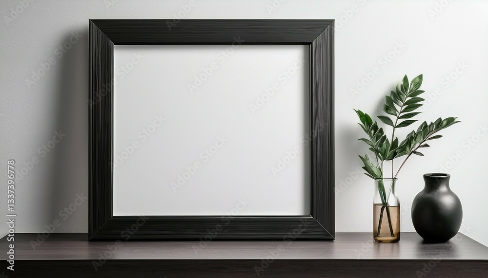 empty frame on the wall empty frame on the wall
