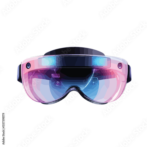 Immersive Virtual Reality Experience with HoloLens Glasses
