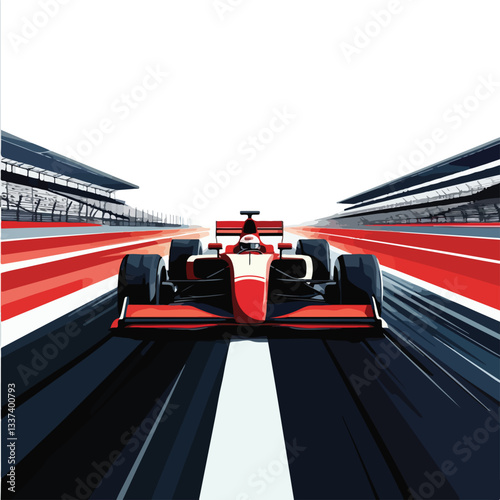 International Race Track Asphalt Texture Background for Design Projects