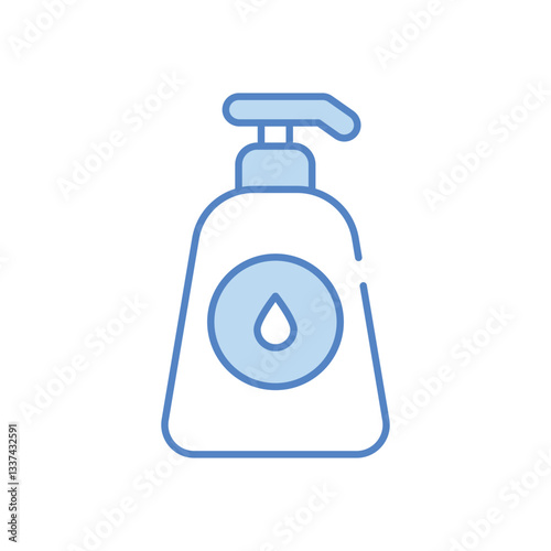 Cleanser vector icon stock illustration