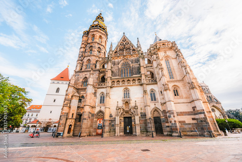 Konstfotografi Cathedral of Saint Elizabeth, Kosice in Slovakia