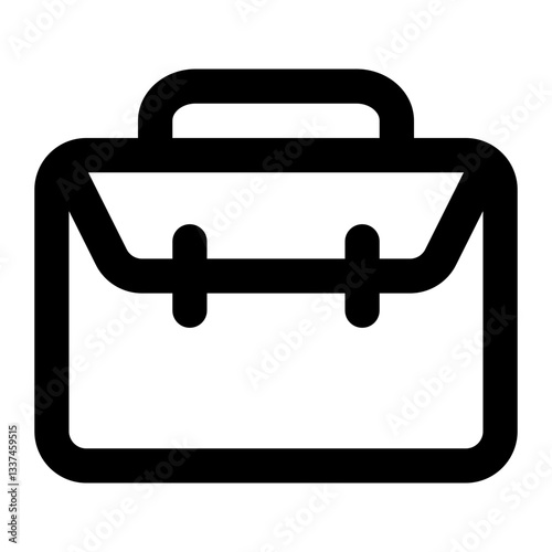 briefcase icon for illustration