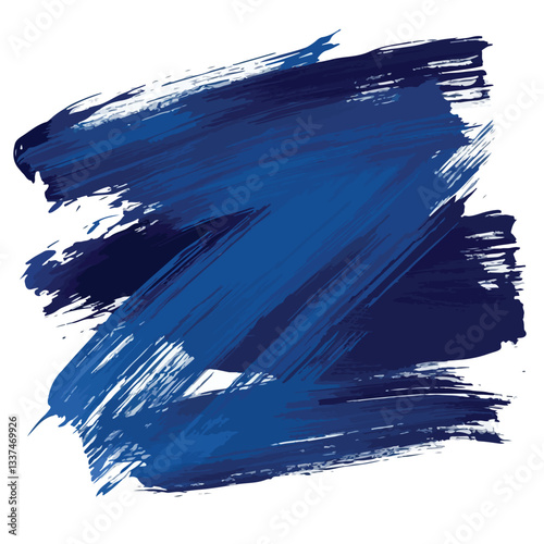 Deep Blue Textured Surface Abstract Pattern Background