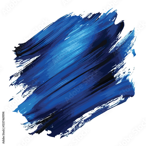 Deep Blue Textured Surface Abstract Pattern Background