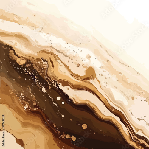 Modern Acrylic Texture Fluid Art Painting Video