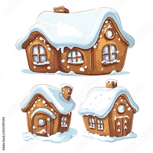 Delicious Gingerbread Christmas Cookies Set for Festive Holiday Celebrations