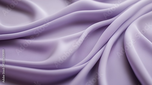 Draped Lavender Fabric Soft Elegant Texture