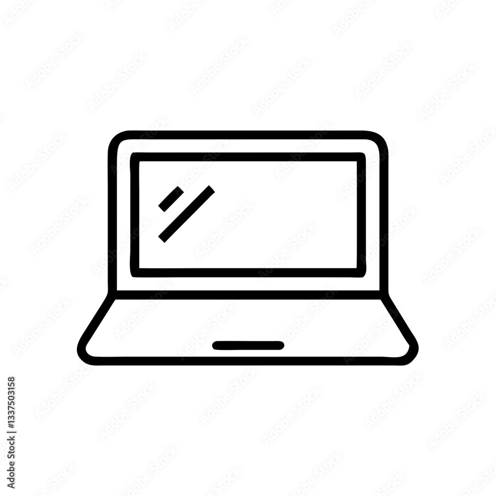laptop computer isolated on white laptop computer isolated on white