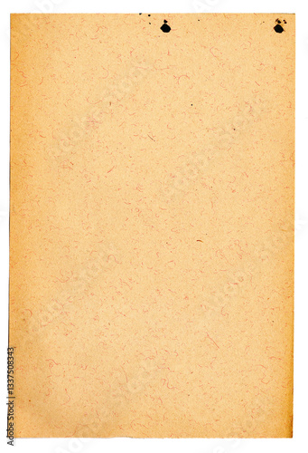 Altes Löschblatt mit Tintenflecken - grobes Papier Vintage